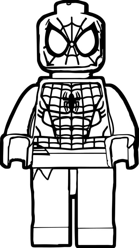 Home/lego coloring pages/lego spiderman coloring page. Spider Man Lego Coloring Page | Lego coloring pages, Lego ...