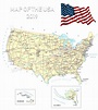 USA Map 2019 | Map of North America