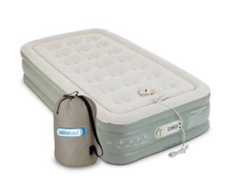 It provides the snugness of a traditional mattress with the flexibility of an air bed. Aerobed Twin Size Antimicrobial Premier Double High Air ...