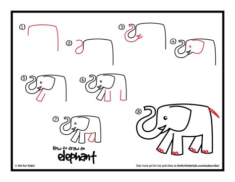 Https://tommynaija.com/draw/how To Draw A Big Elephant Step By Step