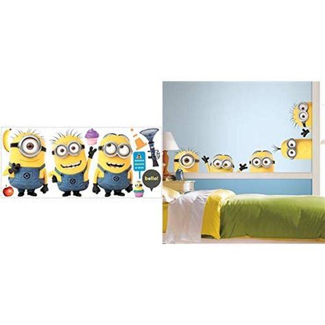 Buy Roommates Despicable Me 2 Minions Giant Peel And Stick Giant Wall