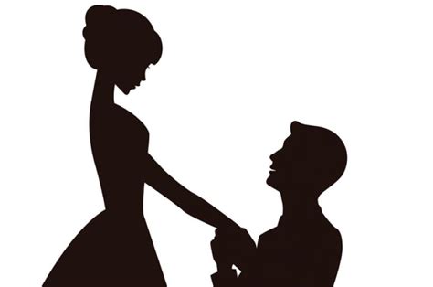 Whether your man likes huge displays or simple, private affairs, your proposal should include a few simple lines about how you love him and want to spend. Marriage Proposal Silhouette at GetDrawings | Free download