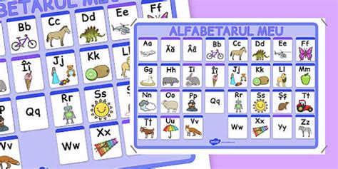 As with other languages, the acute accent is sometimes used in romanian texts to indicate the stressed vowel in some words. Alfabetar A-Z - Planșă