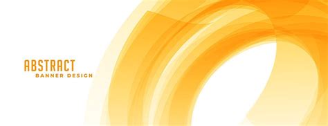 Yellow Abstract Banner Vector Art Png Images Free Download On Pngtree
