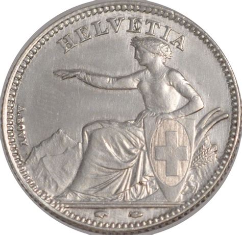 One Franc Coin Type From Switzerland Online Coin Club