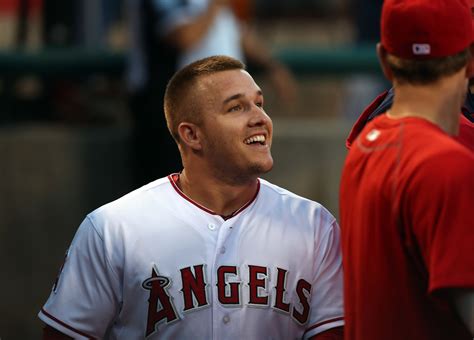 Angels Mike Trout More Than Meets Expectations As He Marks 24th Birthday La Times