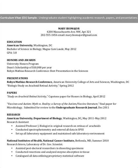 You can filter down to those that relate to your degree program. 10+ Internship Curriculum Vitae Templates - PDF, DOC ...
