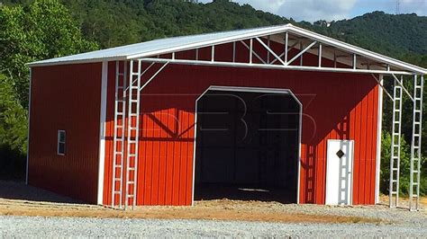 Steel Structures Metal Carports Clear Span Garage And Barn Buildings
