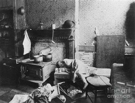 New York Tenement Life Photograph By Granger