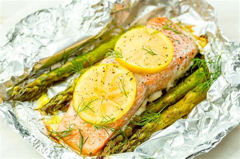Foil Pack Grilled Salmon Is A Deliciously Simple And Light Summer