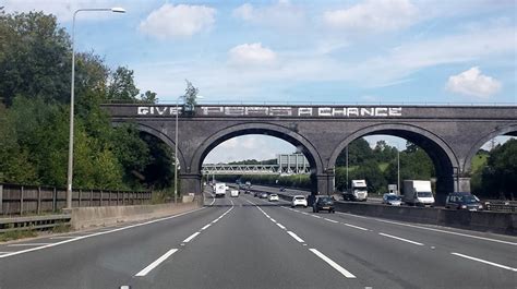 A day found by chance. A bridge too far for some motorists on the M25 | My Local News