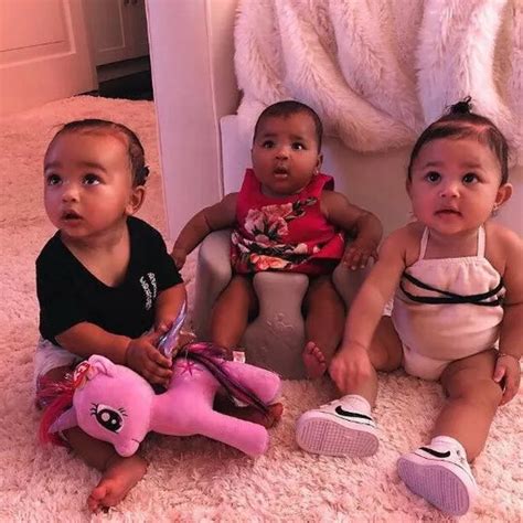 Kim Kardashian Melts Fans Hearts With Grown Up Photo Of Chicago Stormi And True Ok Magazine