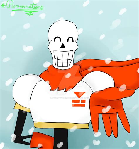 Papyrus The Skeleton By Fiorenimations On Deviantart