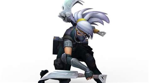 Akali Silver Fang League Of Legends 3d Model 3d Printable Cgtrader