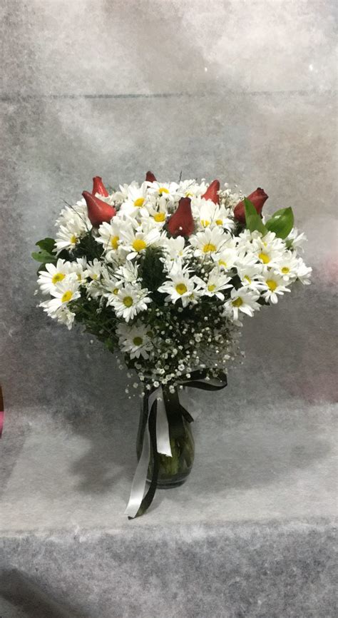 Cam Vazo Aranjmanı Şişli Anemon Çiçekçilik