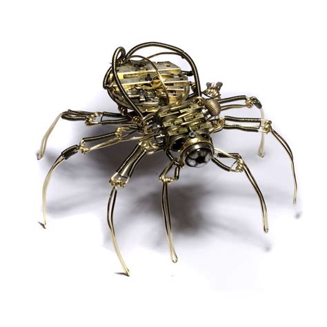 Steampunk Cyclopean Clockwork Spider Robot Sculpture Flickr
