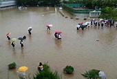 韩国南部遇特大暴雨成泽国 至少4人遇难(图) - 国际视野 - 华声新闻 - 华声在线