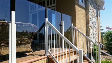 Topless Glass Railing ~ Deck Railing Systems With Glass Ottawa Deck