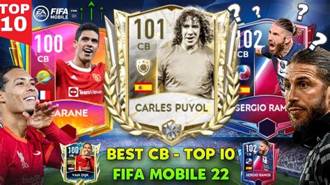 Top 10 Best Cb In Fifa Mobile 22 Who Is Best Defender In Fifa