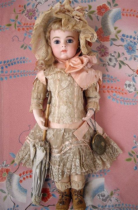 French Bisque Bebe Bru Jne Size 7 By Leon Casimir Bru 1884 Antique Doll Dress Antique