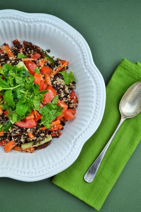 Bulgar Couscous And Puy Lentil Salad A Modern Twist On A Classic Tabbouleh With Lots Of Added