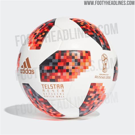 Adidas Telstar 18 Mechta 2018 World Cup Knock Out Stage Ball Revealed