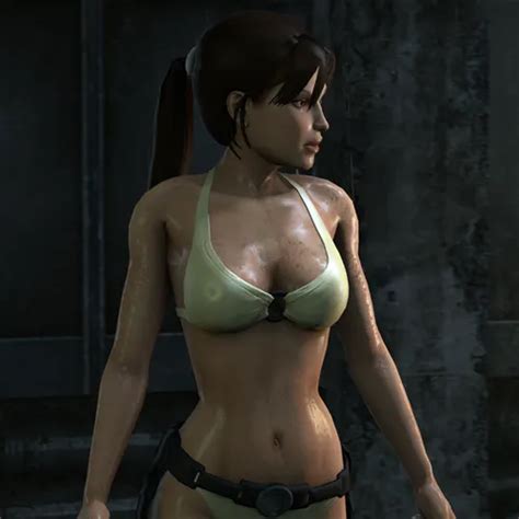 Scheune Mellow Rippe Lara Croft Bikini Beize Tot In Der Welt Erotisch