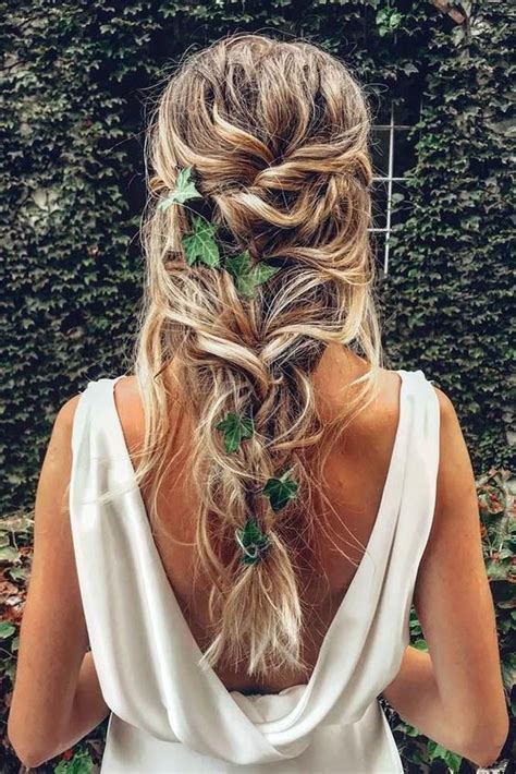 Bohemian hairstyles are usually linked with something very creative, but original. Bridal Hair | 35 Braided Wedding Hairstyles