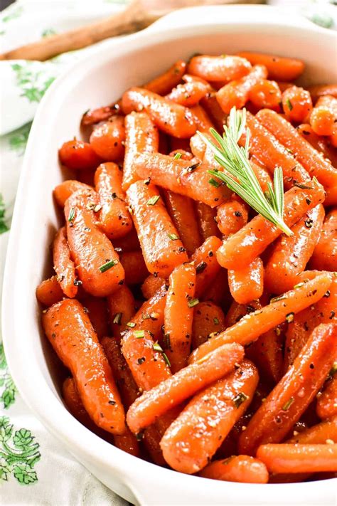 glazed carrots recipe honey reumvegetable