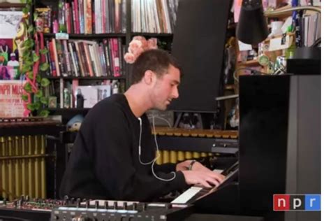 Fred Again Performs Actual Life Songs On Nprs Tiny Desk Purple