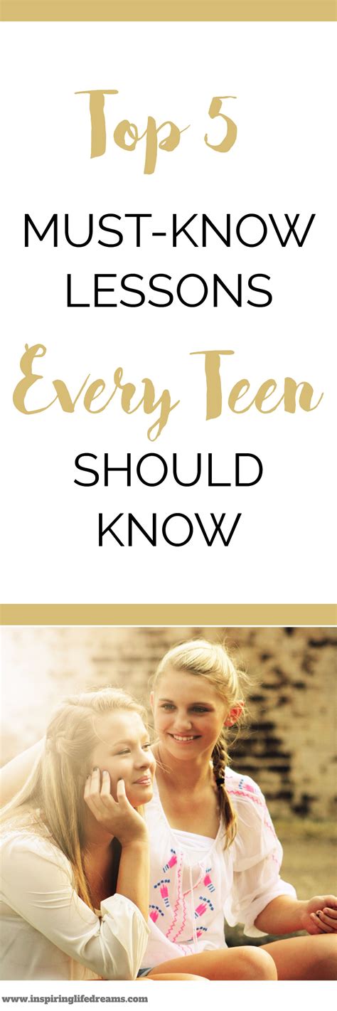 Life Skills For Teens 5 Things Every Teen Should Know Parenting