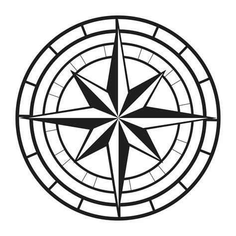 10 Best Printable Compass Template PDF For Free At Printablee