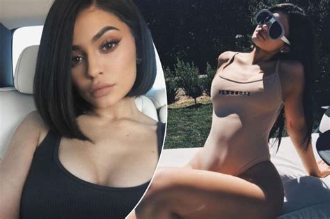 Kylie Jenner Lets Her Tiny Waist Do The Talking In Curve Hugging