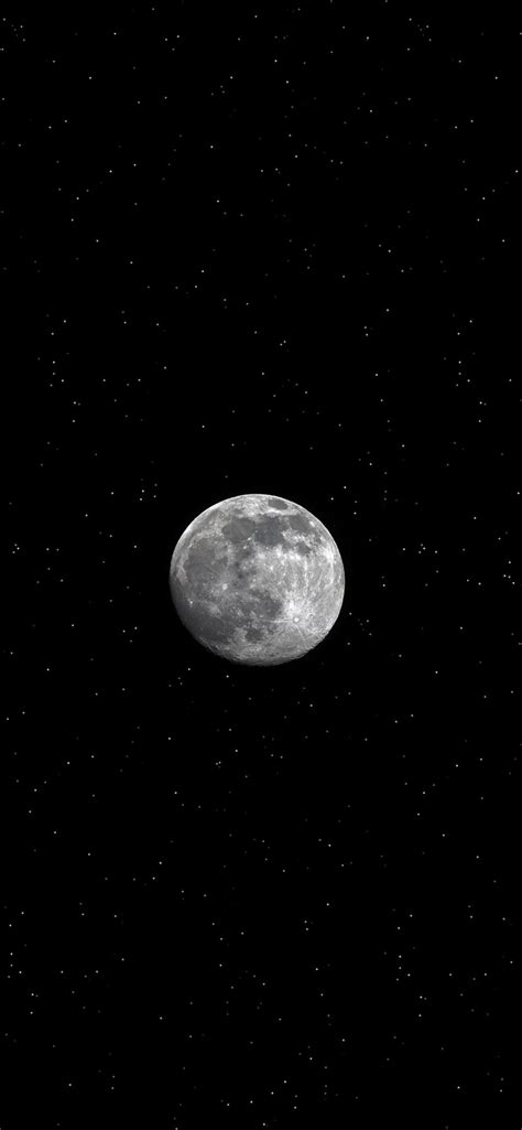 Full Moon In The Night Sky Iphone 11 Wallpapers Free Download