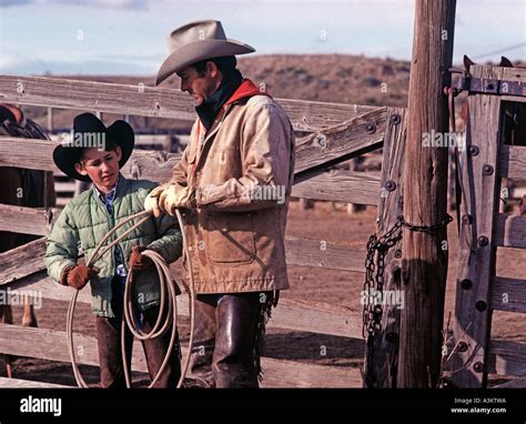 Father And Son Cowboys On Ranch Amarillo Tx Usa Stock Photo 6178201