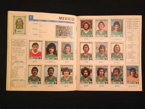 Copa Mundial De Fútbol Argentina 78 Panini Fifa World Cup 1978 Argentina Stickers Set Album