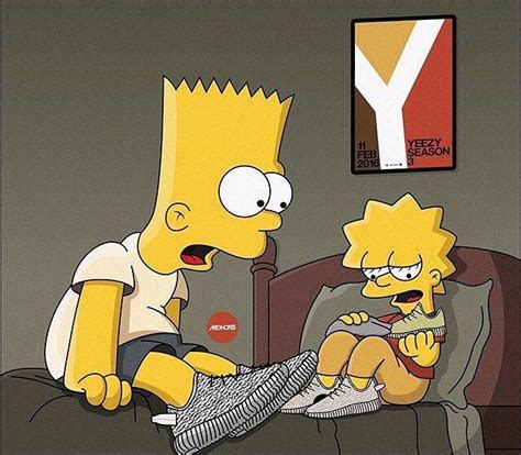 The Simpsons X Yeezy Season 3 By Machonis Yeezy Season