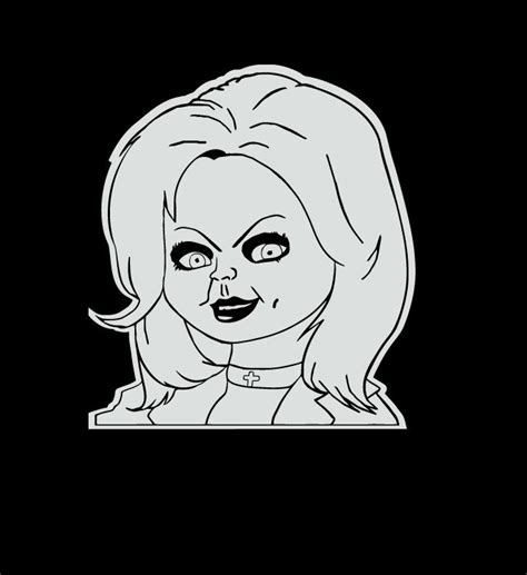 Bride Of Chucky Cartoon Stickers And Decals For Your Car And Truck