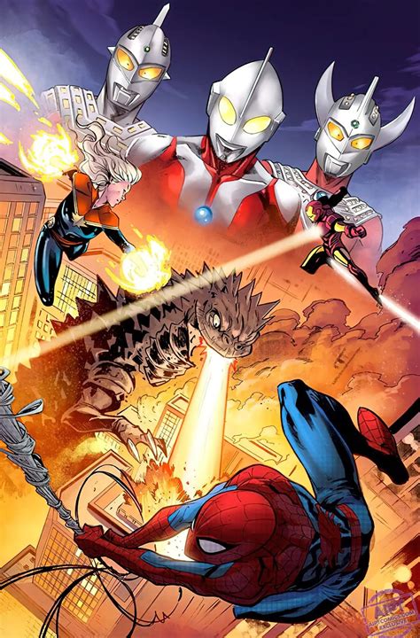 Marvel Sets 2023 For Ultraman And Marvel Superhero Crossover Aipt