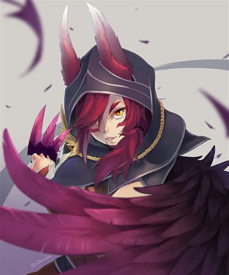 Xayah League Of Legends Lol League Of Legends Campeões De League