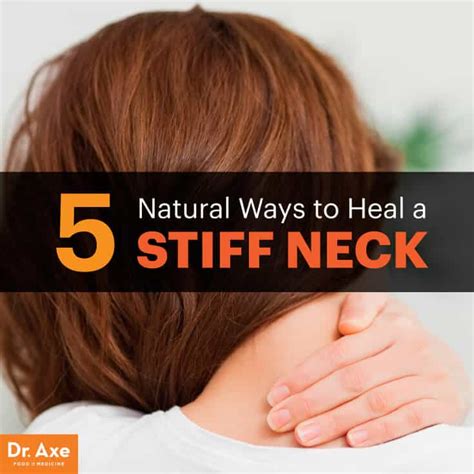 stiff neck causes and natural treatments dr axe