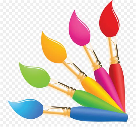 Paint Brush Cartoon Images Paint Brush Clipart Vector Bochicwasure