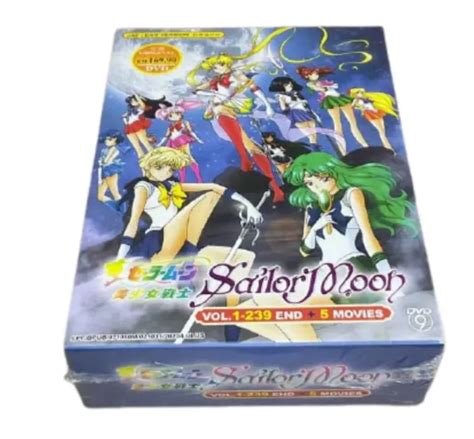 Sailor Moon Complete Series Collection Box Set Anime Dvd 1 239