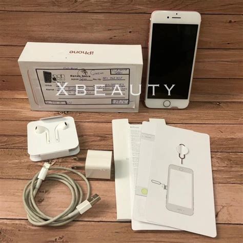 Jual Second Iphone Gb Rose Gold Fullset Mulus Ex Renan Store Di