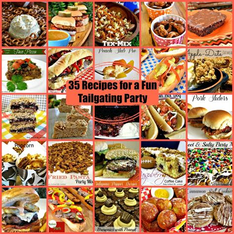 35 Recipes For A Fun Tailgating Party Lady Behind The Curtain Lady