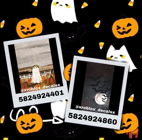 Bloxburg Halloween Picture Codes