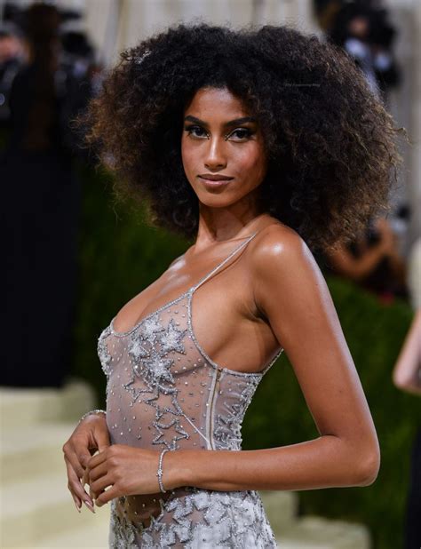 imaan hammam poses in a see through dress at the 2021 met gala in nyc 13 photos [updated]