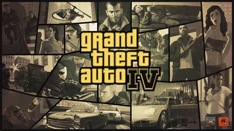 Grand Theft Auto 4 Logo Wallpaper Gta Iv Games 124 Wallpapers Hd