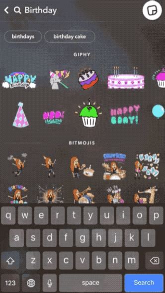 Snapchat Now Features GIPHY Stickers And A Tabs Section For Stories