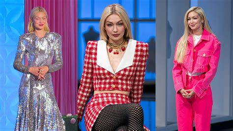 All The Designer Outfits Gigi Hadid Wore In Next In Fashion Season 2